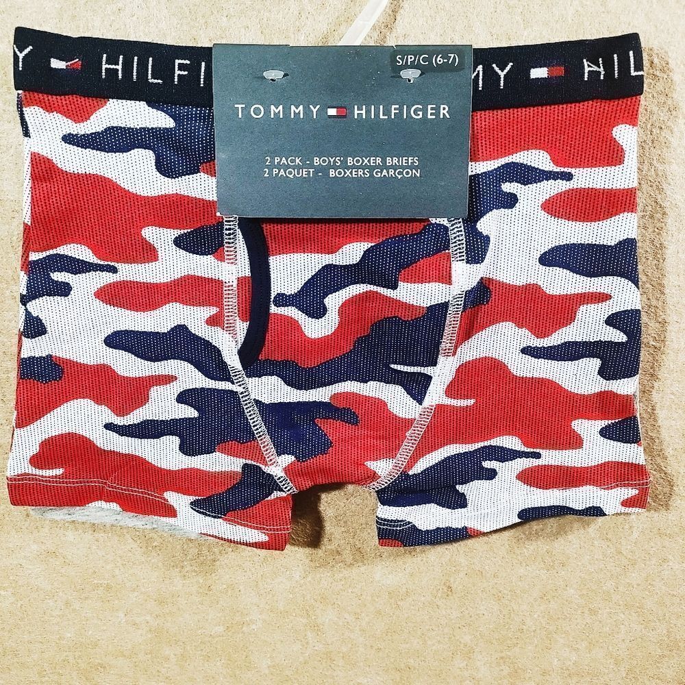 Tommy Hilfiger Boys Boxer Briefs Underwear -J